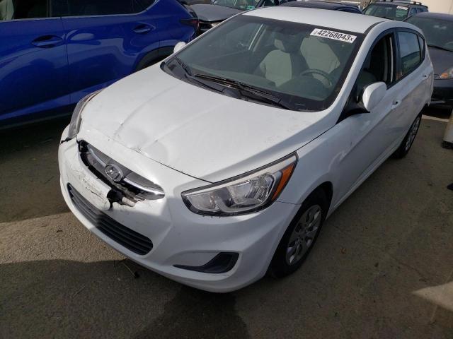 Hyundai Accent salvage cars for sale: 2016 Hyundai Accent SE