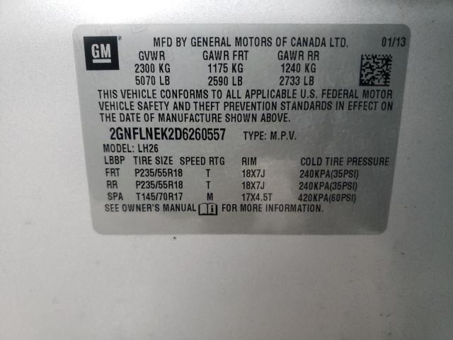 2GNFLNEK2D6260557 Chevrolet Equinox