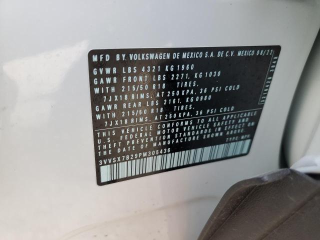 2023 VOLKSWAGEN TAOS SE - 3VVSX7B29PM305436