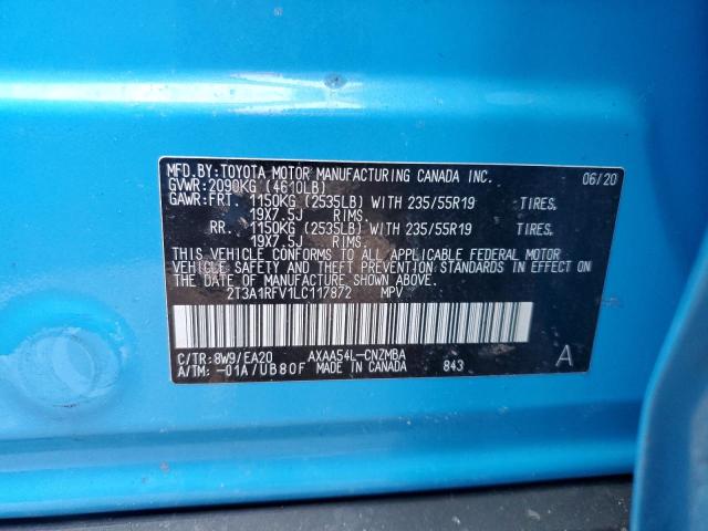 2020 TOYOTA RAV4 XLE P - 2T3A1RFV1LC117872