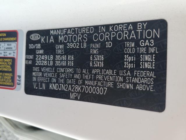 KNDJN2A28K7000307 KIA Soul