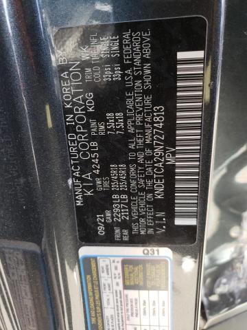 KNDETCA29N7274813 KIA Seltos Sx