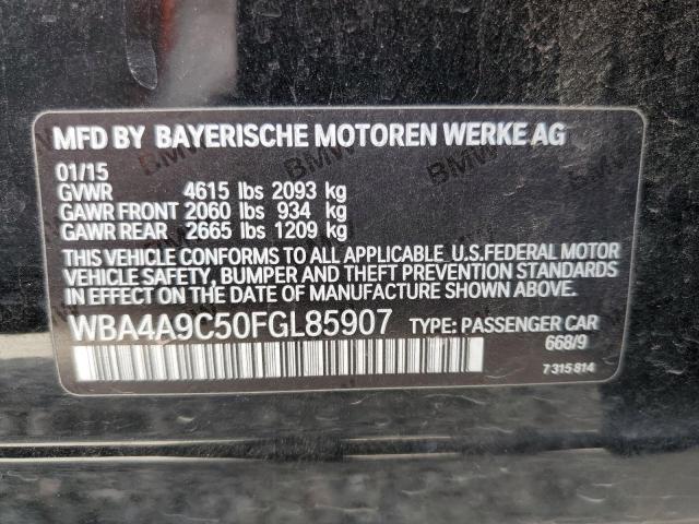 2015 BMW 428 I GRAN - WBA4A9C50FGL85907
