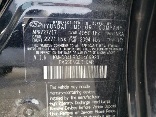 2018 HYUNDAI ELANTRA SP - KMHD04LB3JU466923