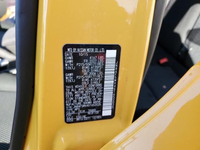 2016 NISSAN JUKE S - JN8AF5MV4GT652025