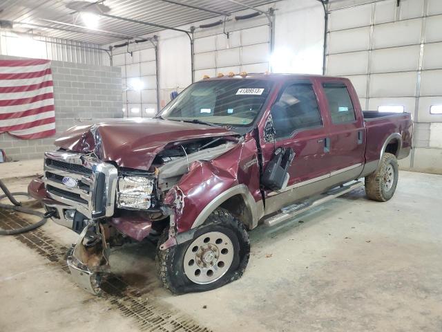 Salvage cars for sale from Copart Columbia, MO: 2005 Ford F350 SRW Super Duty