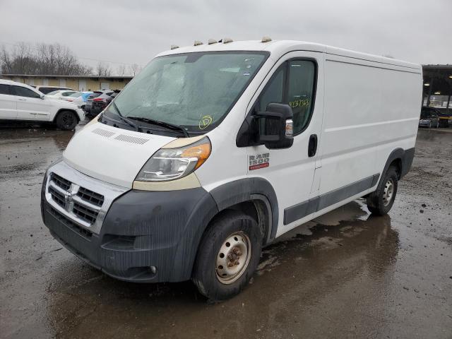 Salvage cars for sale from Copart Marlboro, NY: 2017 Dodge RAM Promaster 1500 1500 Standard