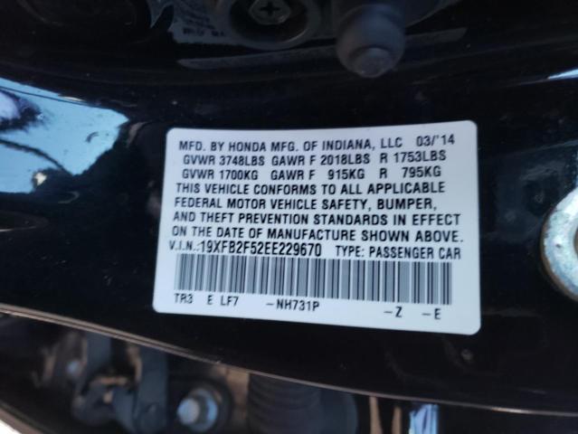 19XFB2F52EE229670 Honda Civic Lx