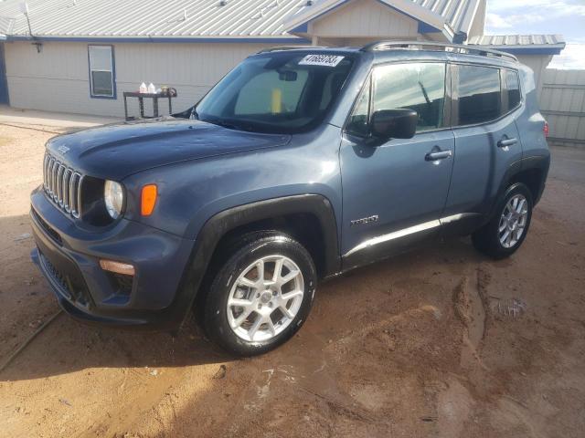 Jeep Renegade синий