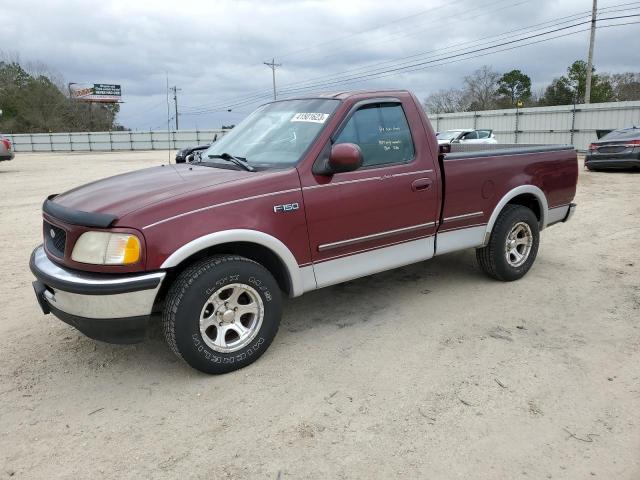 Salvage cars for sale from Copart Newton, AL: 1997 Ford F150