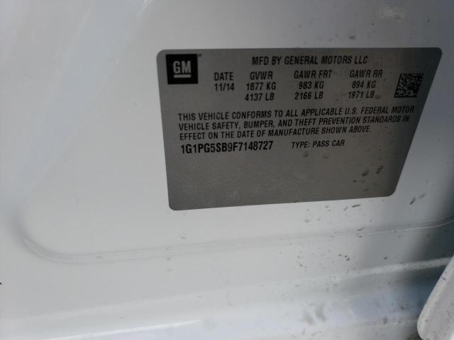 2015 CHEVROLET CRUZE LTZ - 1G1PG5SB9F7148727