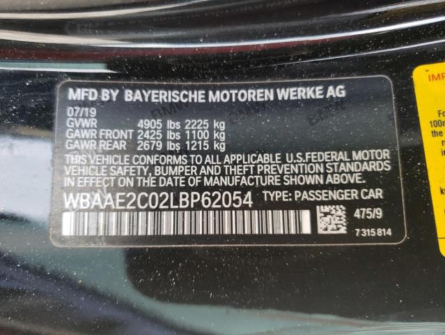 2020 BMW 840I - WBAAE2C02LBP62054