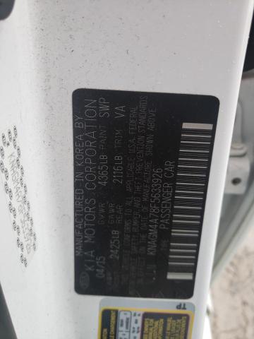 KNAGM4A78F5633926 KIA Optima Lx
