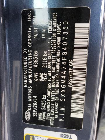 2015 KIA OPTIMA LX 5XXGM4A74FG407350