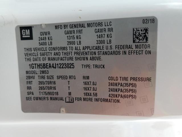 2018 GMC CANYON - 1GTH5BEA4J1223025