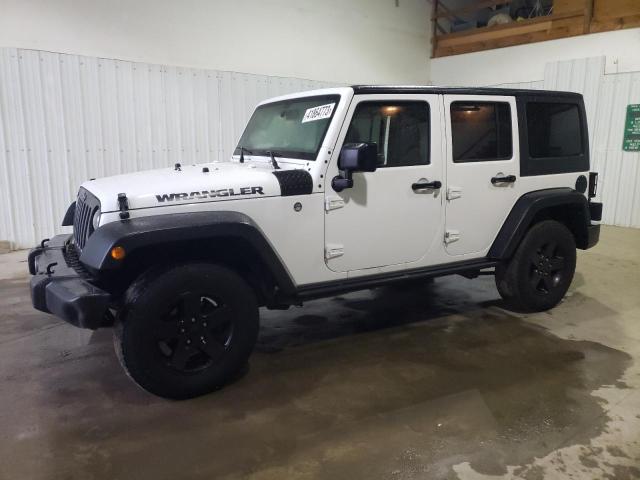 Salvage cars for sale from Copart Glassboro, NJ: 2016 Jeep Wrangler Unlimited Sport