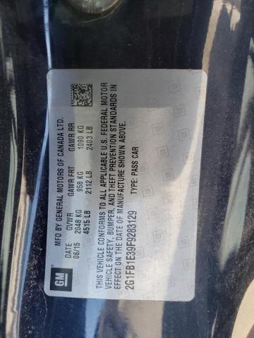 2015 CHEVROLET CAMARO LS 2G1FB1E39F9283129