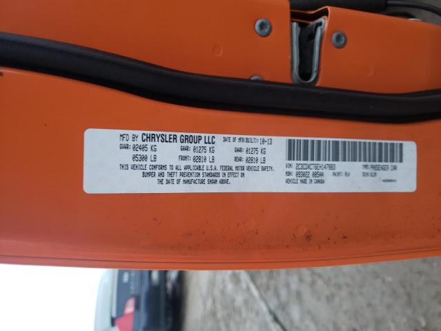 2C3CDXCT6EH147883 Dodge CHARGER R/T