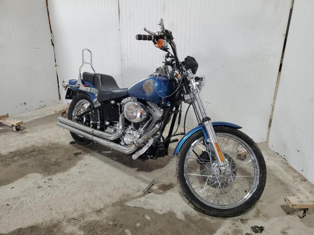 Salvage cars for sale from Copart Des Moines, IA: 2005 Harley-Davidson Fxsti
