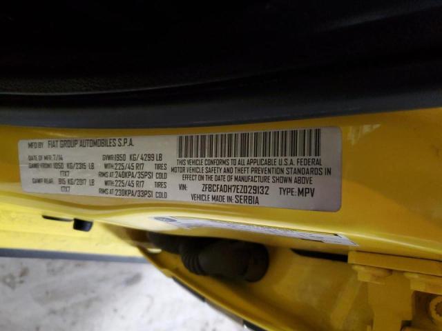 ZFBCFADH7EZ029132 Fiat 500