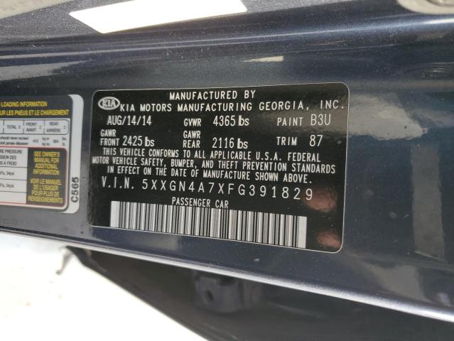 5XXGN4A7XFG391829 KIA OPTIMA EX