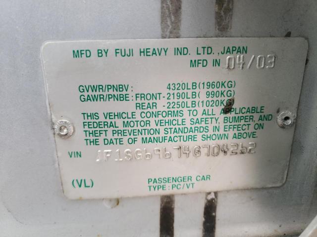 JF1SG69674G704262 Subaru Forester 2.5xt