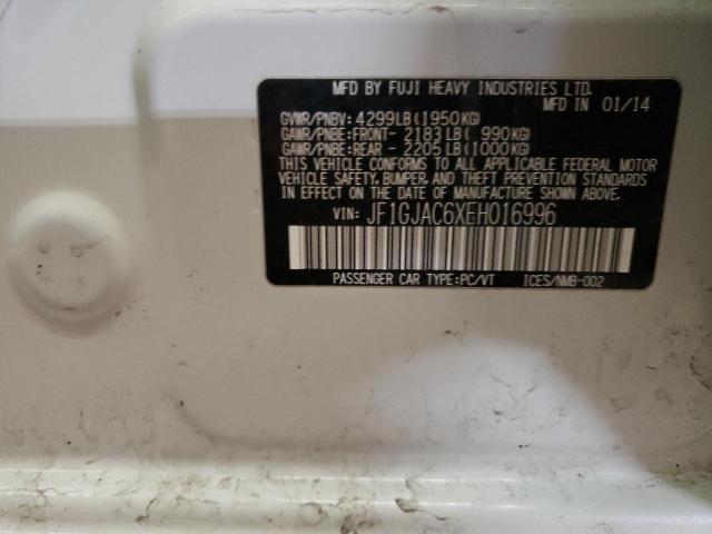 JF1GJAC6XEH016996 Subaru Impreza Premium