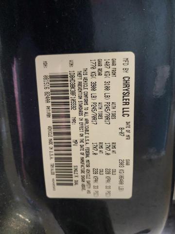 2008 DODGE DURANGO SXT VIN: 1D8HD38K38F105592