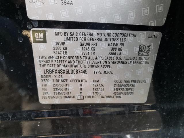 2020 BUICK ENVISION P - LRBFX4SX5LD087445