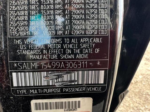 SALMF15499A306311 Land Rover Range Rover Hse