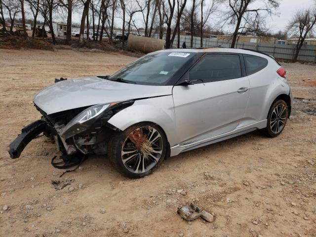 Lot #2194974978 2016 HYUNDAI VELOSTER T salvage car