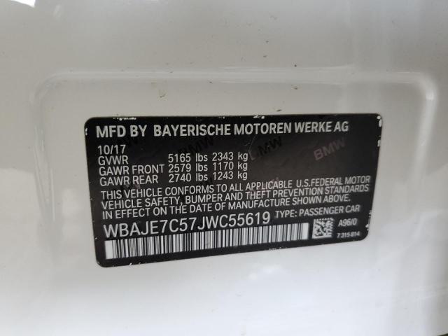 2018 BMW 540 XI - WBAJE7C57JWC55619