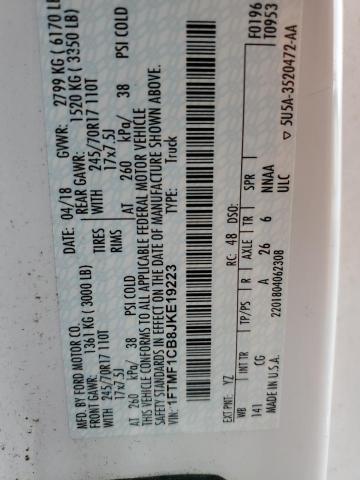 2018 FORD F150 - 1FTMF1CB8JKE19223