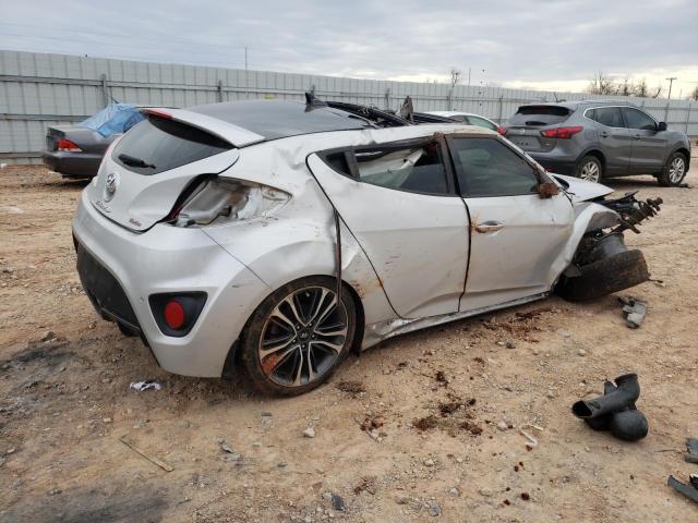  HYUNDAI VELOSTER 2016 Сріблястий