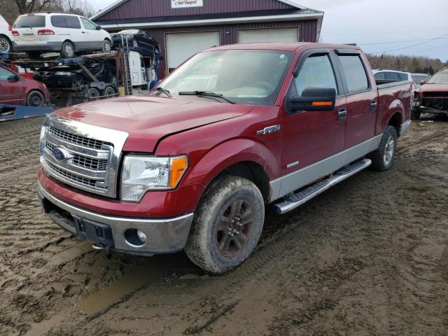 Salvage cars for sale from Copart Warren, MA: 2013 Ford F150 Supercrew