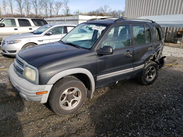Chevrolet Tracker salvage cars for sale: 2002 Chevrolet Tracker ZR2