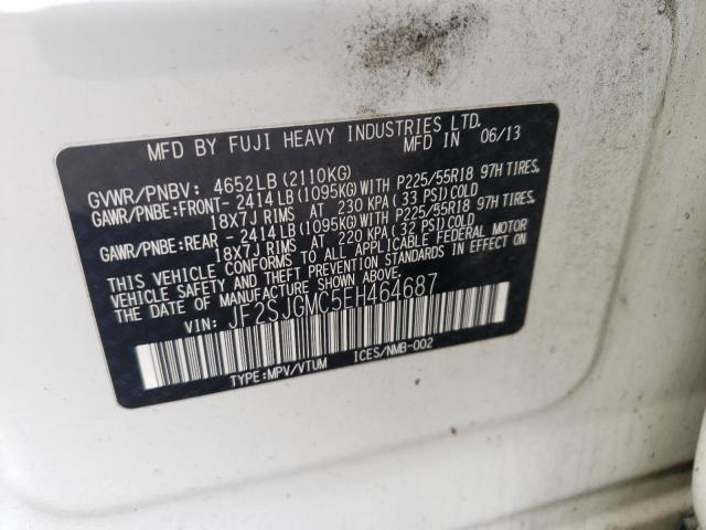 JF2SJGMC5EH464687 Subaru Forester 2.0xt Touring