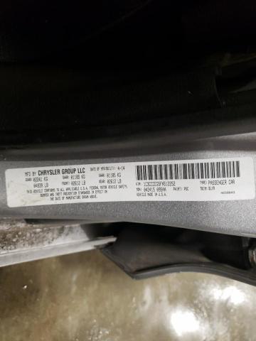 2015 CHRYSLER 200 C 1C3CCCEG5FN512252