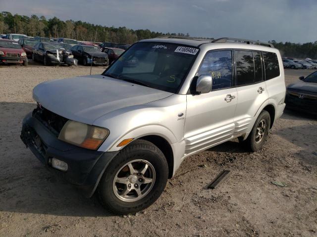 Mitsubishi Montero salvage cars for sale: 2001 Mitsubishi Montero Limited