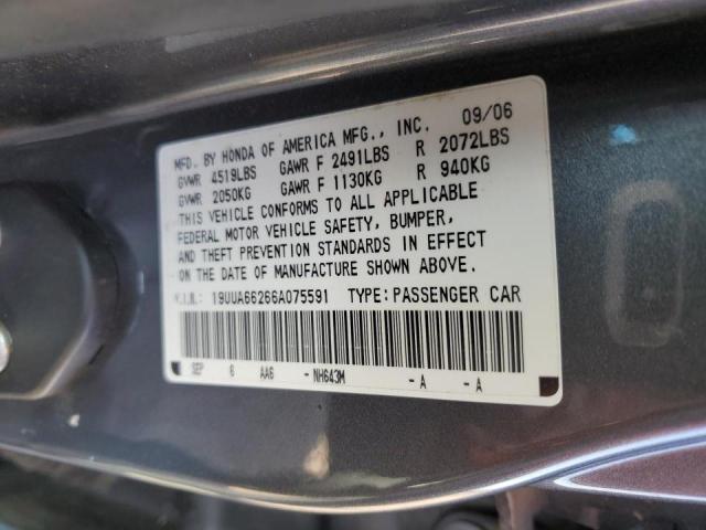 19UUA66266A075591 Acura 3.2TL