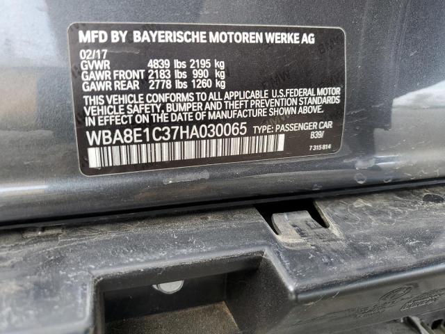 WBA8E1C37HA030065 BMW 330e