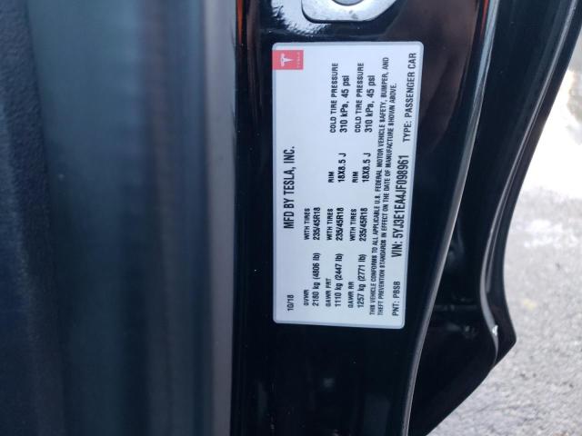 5YJ3E1EA4JF098961 Tesla MODEL 3