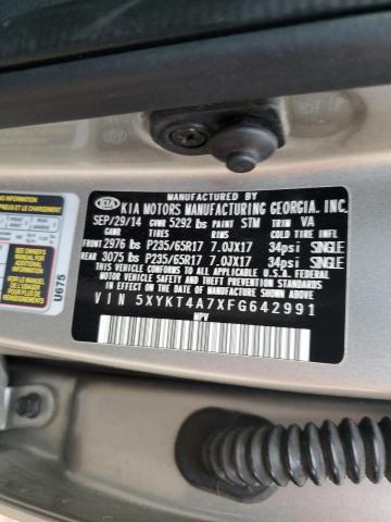 2015 KIA SORENTO LX - 5XYKT4A7XFG642991