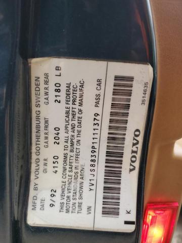 YV1JS8839P1111379 Volvo 940