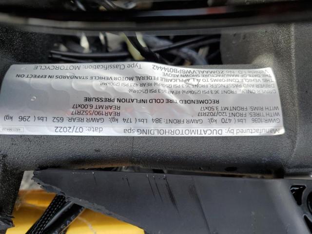 2023 DUCATI MULTISTRAD ZDMAALVW8PB014442