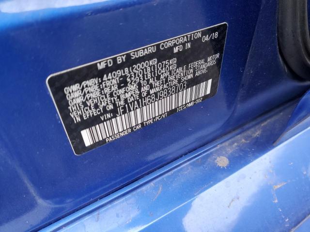 JF1VA1H68J9838703 Subaru Wrx Limited