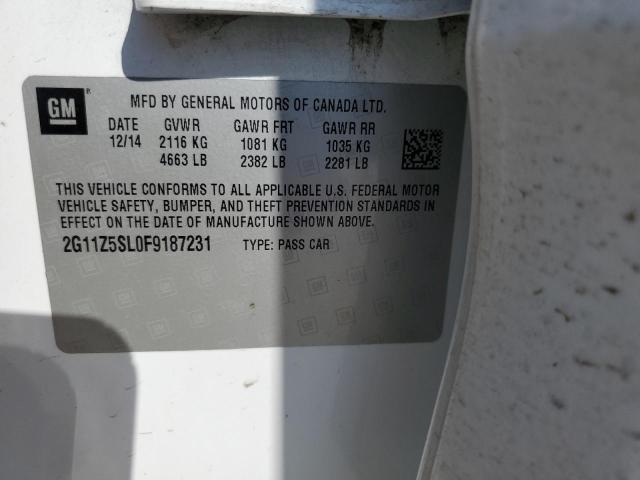 2015 CHEVROLET IMPALA LS 2G11Z5SL0F9187231