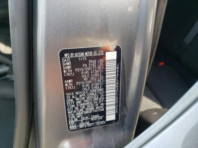 2015 NISSAN JUKE S - JN8AF5MR3FT507348