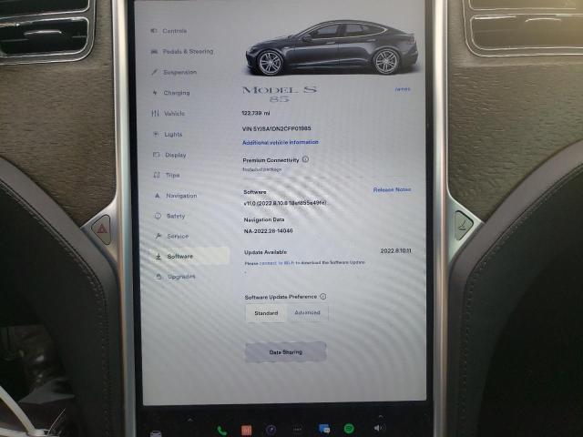 5YJSA1DN2CFP01985 Tesla MODEL S
