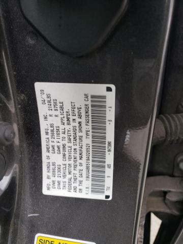 2009 ACURA TL VIN: 19UUA86519A026521